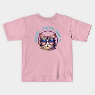 COOL CATS ONLY Kids T-Shirt